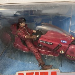 Akira Kaneda Motorcycle Akira Deluxe Boxed Set Action Figure 2001