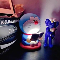 Cartoon Doraemon Touch-sensitive Lamp Night LED Light Toy Figure Collection Gift