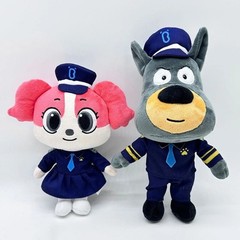Sheriff Labrador Plush Toy 🐶 Soft Police Dog Doll Stuffed Animal Kids Gift