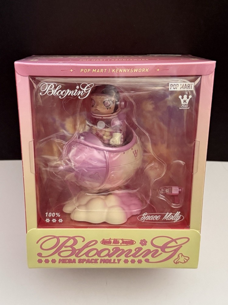 Authentic Mega Space Molly 100% Blooming Exclusive Figure Singapore USA Seller