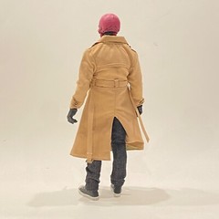 MO-SHLTC-KAH: 1/12 scale wired long trench coat for 6″ action figure – Camel