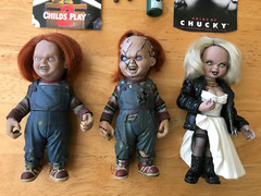 Mcfarlane Movie Maniacs Bride Of Chucky Figure Lot Childs Play 2 Tiffany Horror
