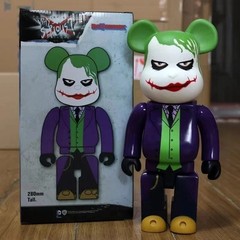 DC The Dark Knight Joker 400% Bearbrick Figure Ornament Collectable Model Toys