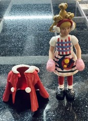 Cindy Lou Who How The Grinch Stole Christmas 3 1/4” Action Figure