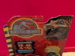 Jurassic Park III Electronic Re-Ak A-Tak T-Rex Figure- New In Box -Hasbro
