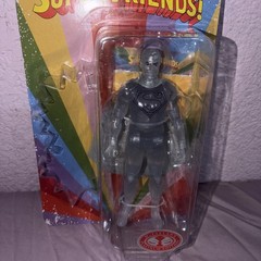 McFarlane Super Friends Crystallized Superman Red Platinum Action Figure