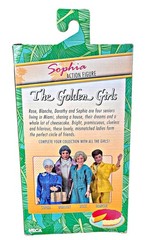 The Golden Girls Sophia Action Figure NIP w/ Purse & Cheesecake Factory Sealed