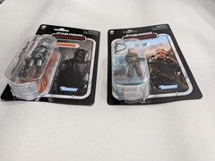 STAR WARS THE VINTAGE COLLECTION VC181 The Mandalorian & VC227 Kuiil