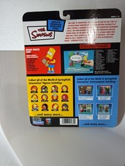 The Simpson’s Playmates WOS Series 16 “Brain Freeze Bart” Figure NOC