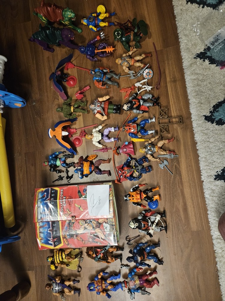 Huge motu heman figure accessories lot. 1980s toys! All Original 80s Greatness