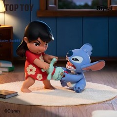 Authentic Top Toy Lilo & Stitch Happy Daily Series Blind Box 1 Random