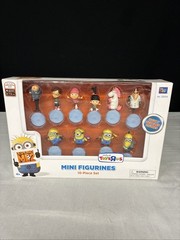 Despicable Me 2 Rare Mini Figurines Set 10-Piece NIB Minions Figures Toys R Us