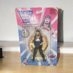 Vintage KB Toys WWF Crush Bend Ems 1997 Series VII.