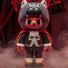 Rebel Bear Monster Blind Box Flocked Figure Gift