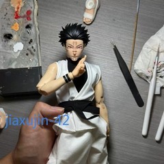 1/6 Custom Satoru Gojo Head Sculpt For 12 ”Jujutsu Kaisen Figure
