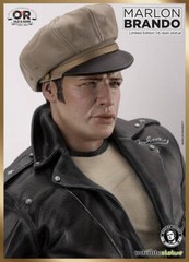 Infinite Statue Marlon Brando with Bike from The Wild One 1/6 Scale Statue New