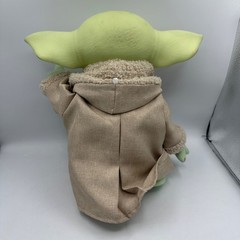 Mattel Star Wars The Mandalorian Child Plush Grogu Stuffed Toy Carrying Bag EUC