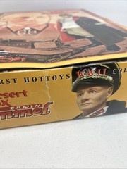 Hot Toys 1/6 WWII Desert Fox Erwin Rommel 12″ Military Action Figure Box Damage