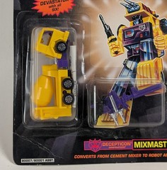 1994 Hasbro Transformers G2 Vintage Decepticon Mixmaster Constructicon Yellow