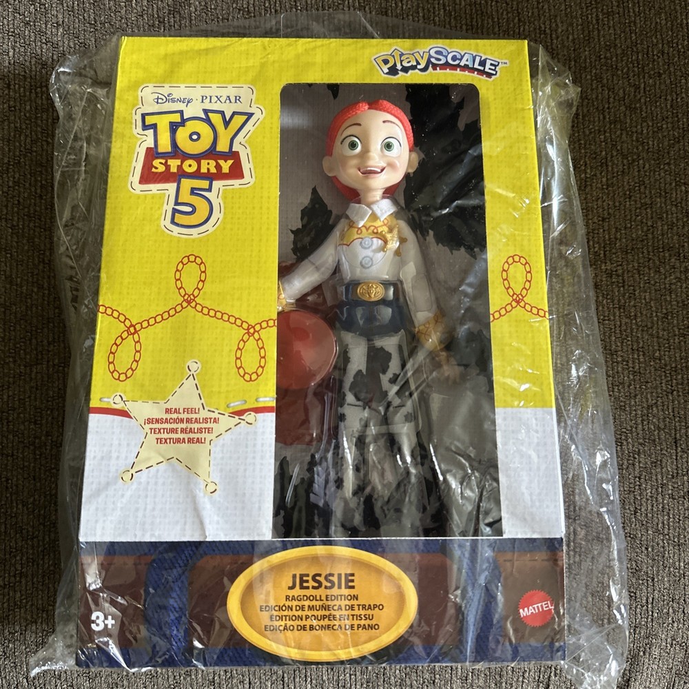 New Disney & Pixar Toy Story 5 Ragdoll Edition PlayScale Jessie 7″ Figure Woody