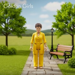 The Golden Girls Blanche Devereaux 3.75-Inch Retro Action Figure
