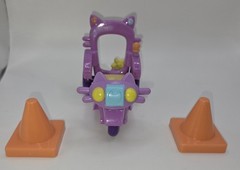 Bluey Toy Lot Cat Squad Bike with 2 Cones + 1 Bingo Figure Moose Toys
