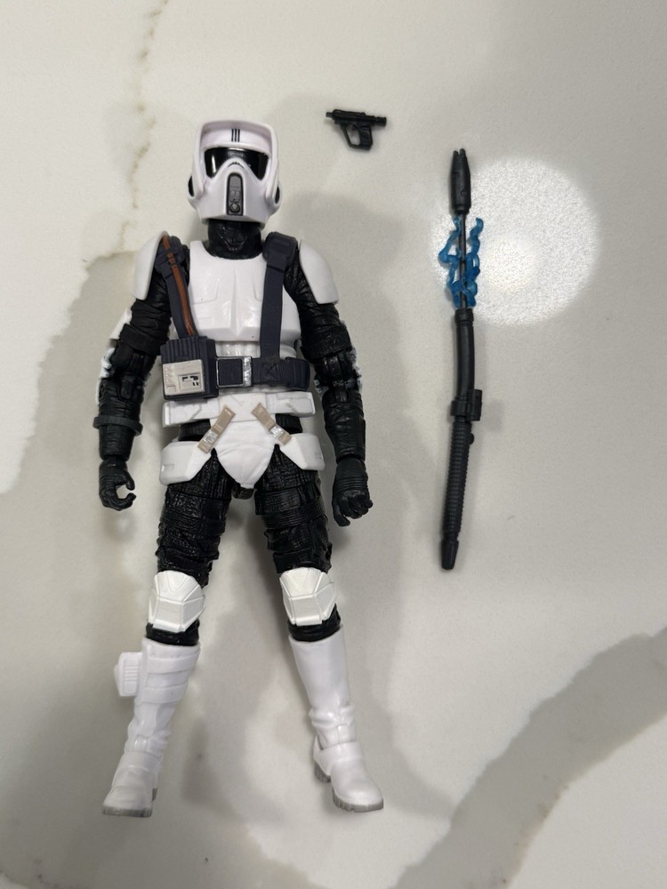 Star Wars Black Series Riot Scout Trooper Gaming Series 6” Action Figure READ