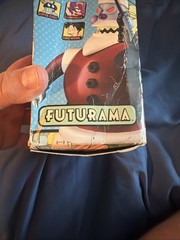 Futurama Toynami Figure Clobberella Leela Complete Santa Robot Build A Bot BAF