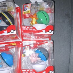 Pokémon Clip ‘N’ Go Battle Ready Set 4 Figures w/ Poké Ball Yamask Squirtle