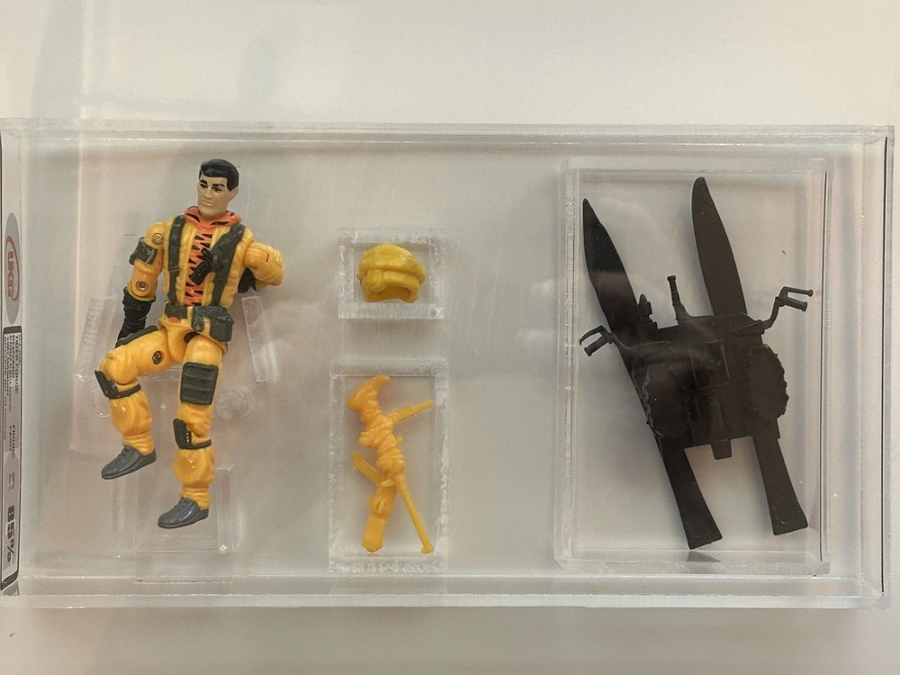 G.I. Joe 1991 UK Tiger Force BLIZZARD UKG Graded 85%