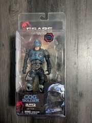 NECA Gears of War 2 COG Soldier Shotgun Lancer Action Figure BRAND NEW SEALED