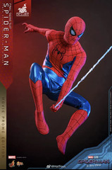 New Hot Toys MMS862 Spider-Man No Way Home Final Swing Suit Movie Promo VER