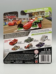 Disney Pixar Cars WGP World Grand Prix ALEX CARVILL New 2013