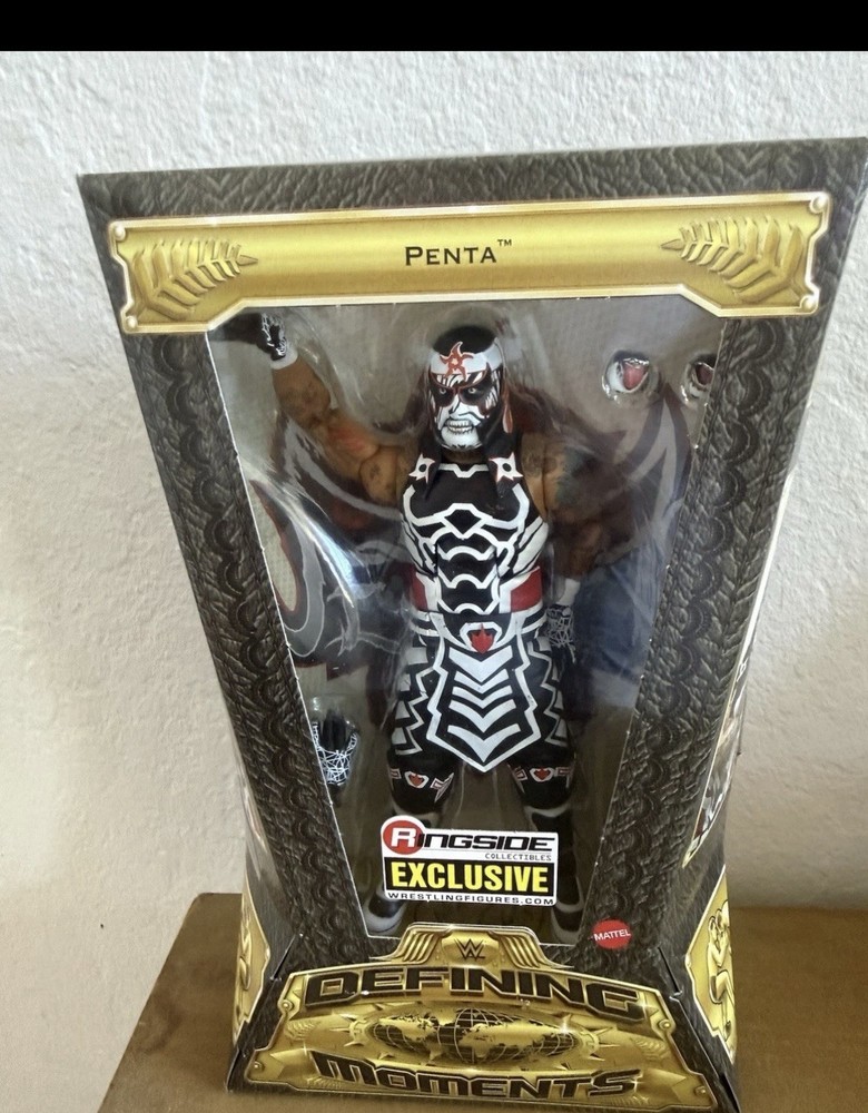 Mattel Defining Moments WWE Penta Ringside Exclusive w/ Extra Hands