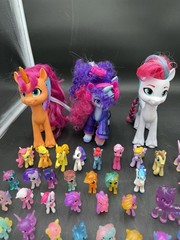 Huge My Little Pony Lot Of 96 Figures Various Styles And Years Plus Accessories