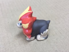 B. 14 Authentic Pokemon Finger Puppet Pyroar #668 Catch Them All Nintendo Bandai