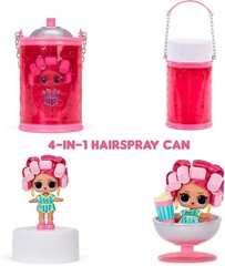 L.O.L. SUPRISE HAIRGOALS SERIES 2 W/ 15 SURPRISES, SMALL DOLL FOR GIRLS 4-14 YRS