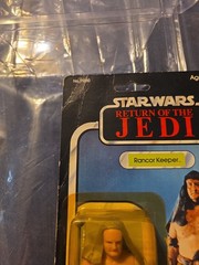 Vintage Star Wars Return Of The Jedi Rancor Keeper Near MOC Card Back No. 71350