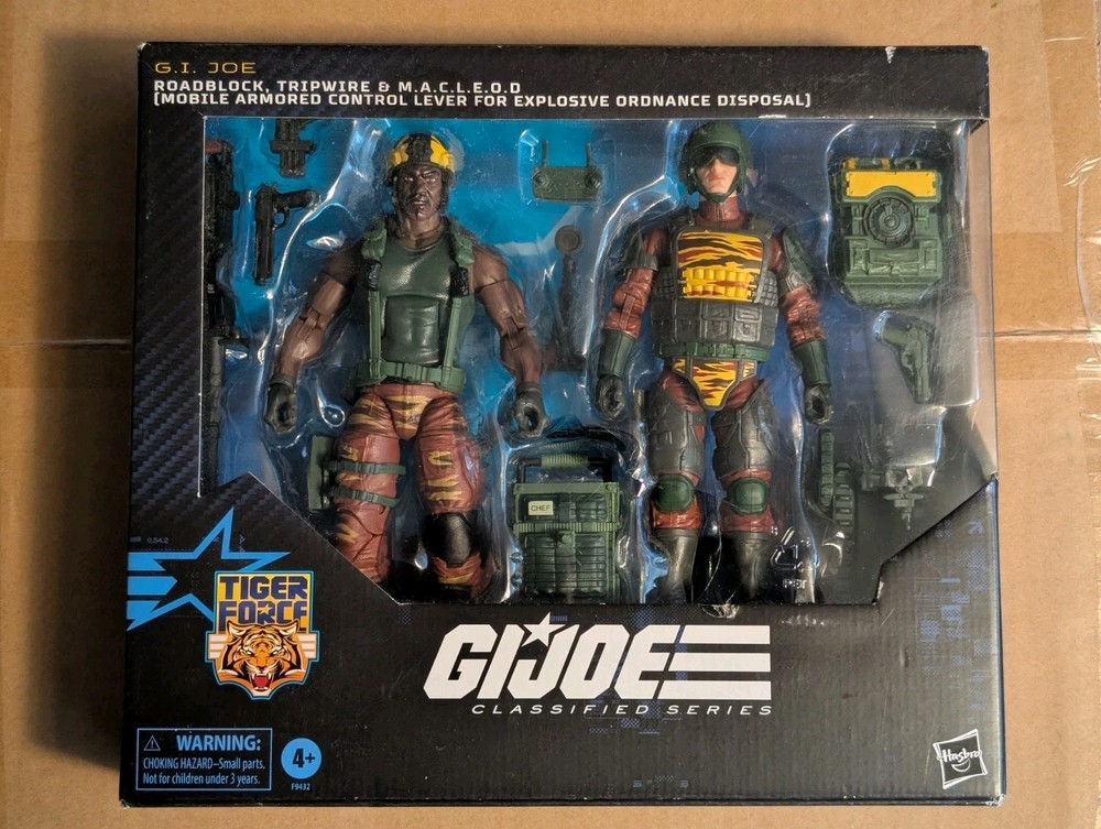 2024 Hasbro GI Joe Classified 126 Night Force Roadblock Tripwire Target Exclusiv