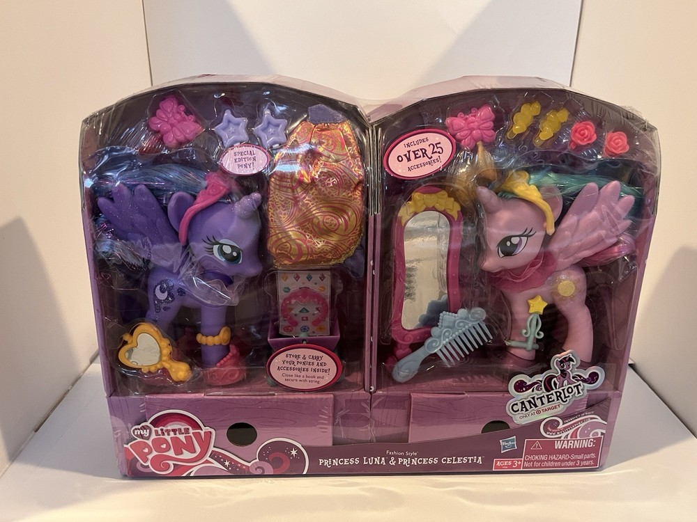 My Little Pony 2010 Target Exclusive Canterlot Princess Luna & Princess Celestia