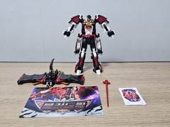 Metal Cardbot W Bloodwing Transforming Robot Action Figure Toy Korea Brand New