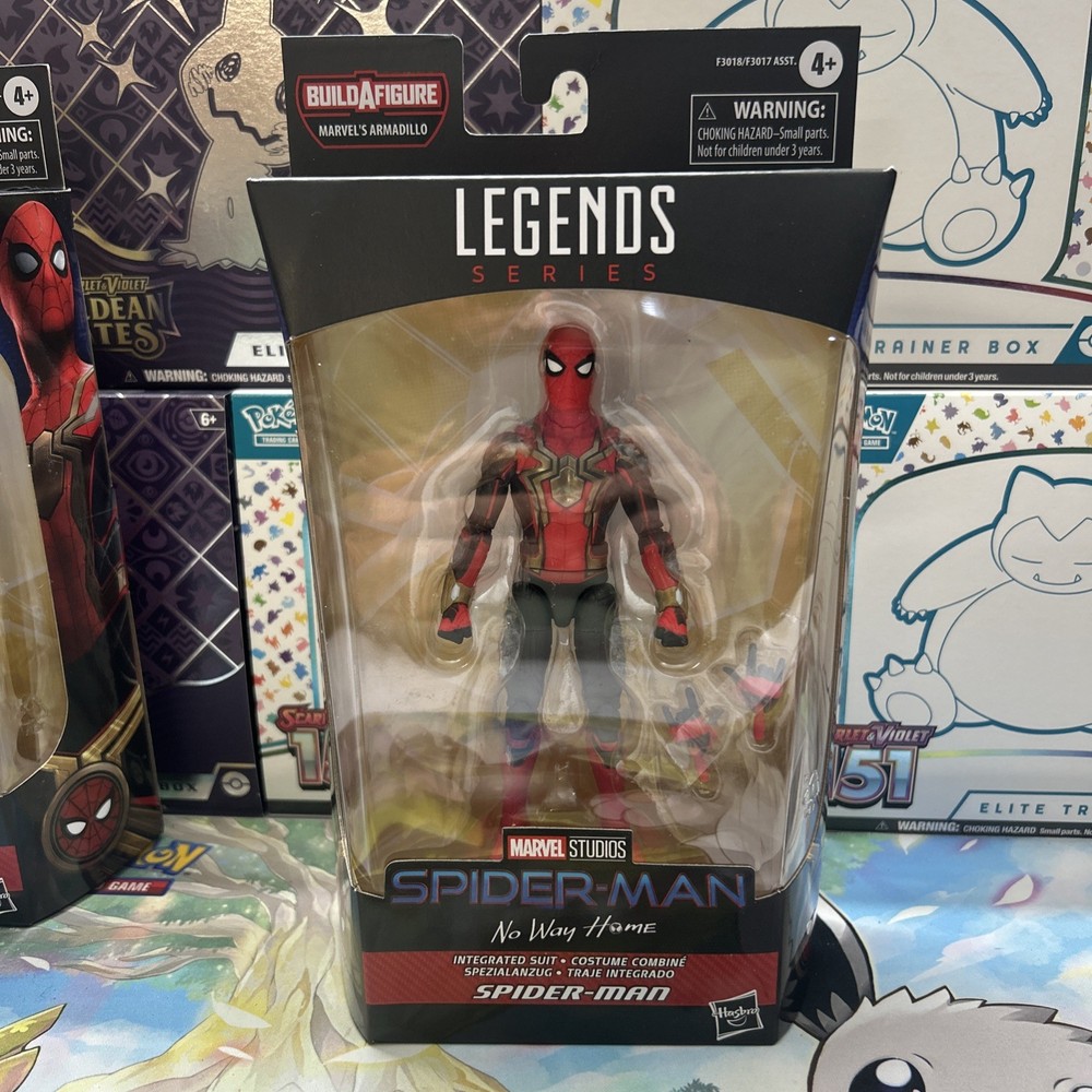 Marvel Legends 6″ Integrated Suit Spider-Man No Way Home Peter Parker MCU New