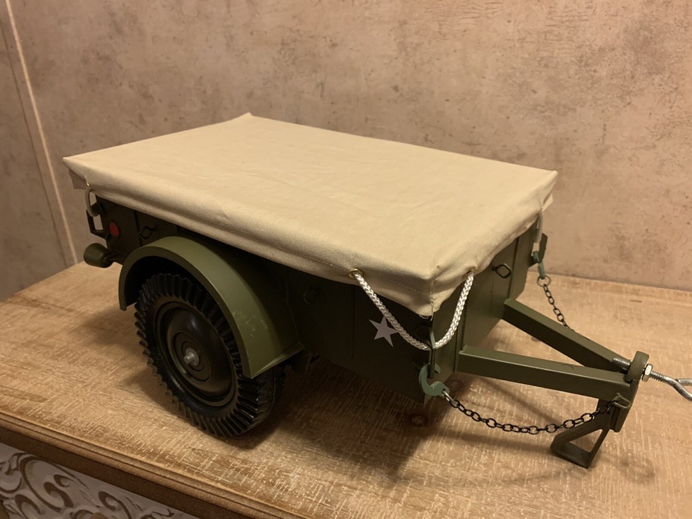1/6 Scale HASBRO GI joe jeep trailer cover custom handmade