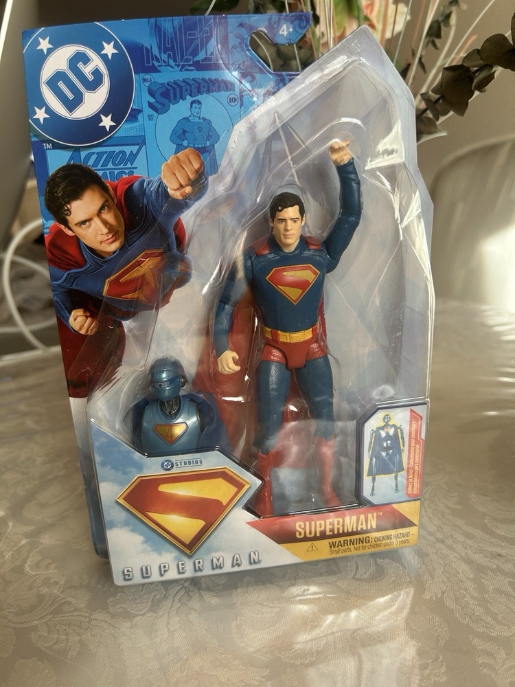 DC Comics SUPERMAN, Superman 6-inch Action Figure, for Ages 4 and up