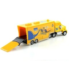 2-Pack Disney Pixar Cars NO.51 DiNOco Cruz & Hauler Truck Diecast Toys 1:55 Car