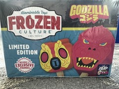 Blacklight Godzilla Popsicle Figure 2-Pack by Frozen Culture SDCC 2026 IN HAND