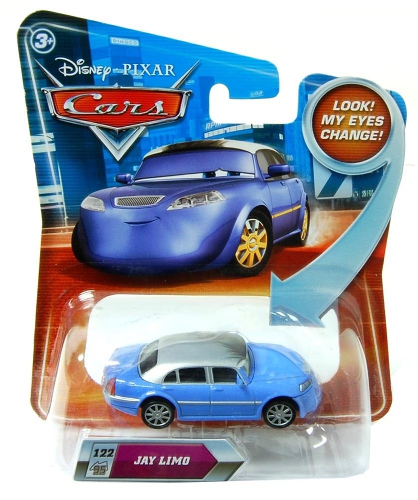 Disney / Pixar CARS Movie 155 Die Cast Car with Lenticular Eyes Series 2 Jay Lim