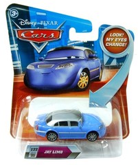 Disney / Pixar CARS Movie 155 Die Cast Car with Lenticular Eyes Series 2 Jay Lim