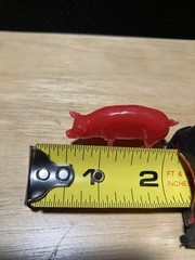 Unbranded Plastic Animals Lot Of 5 Vintage Varies Sizes