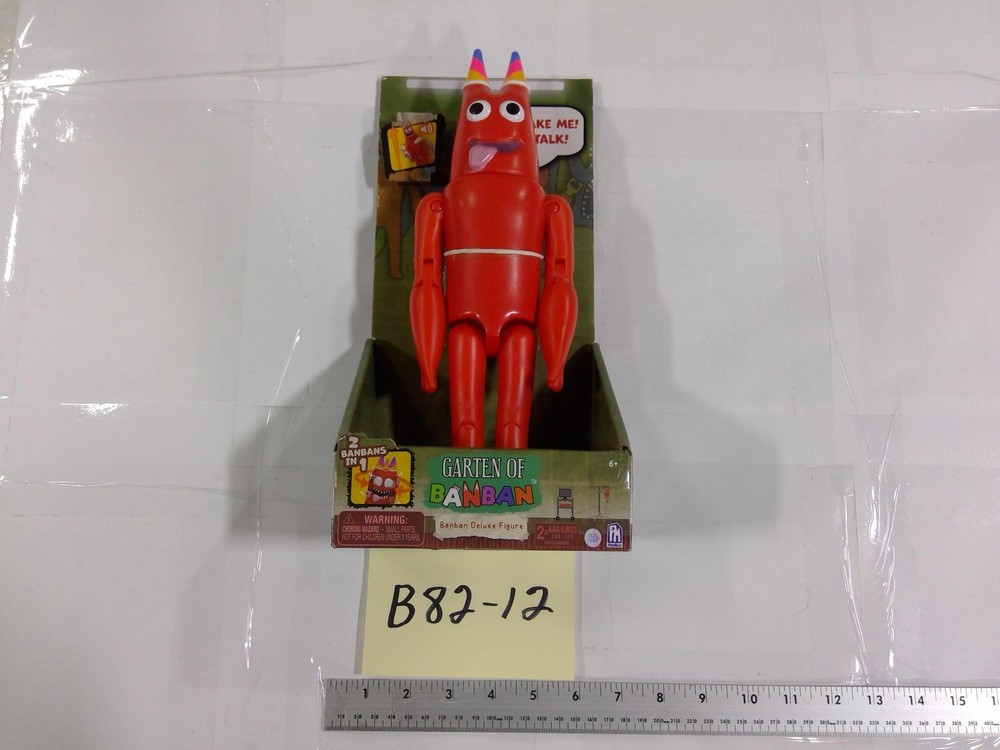 Garten Of Banban Banban Deluxe Action Figure Phat Mojo Red Talking Toy New